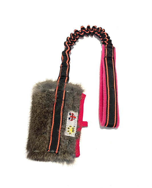 SALE - Bungee Handle Rabbit Treat Pouch