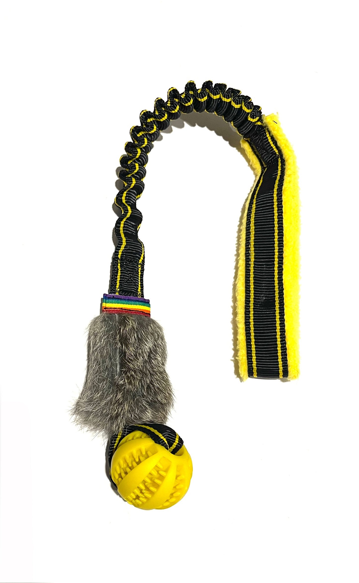 Rainbow Small Bungee Bunny & Ball