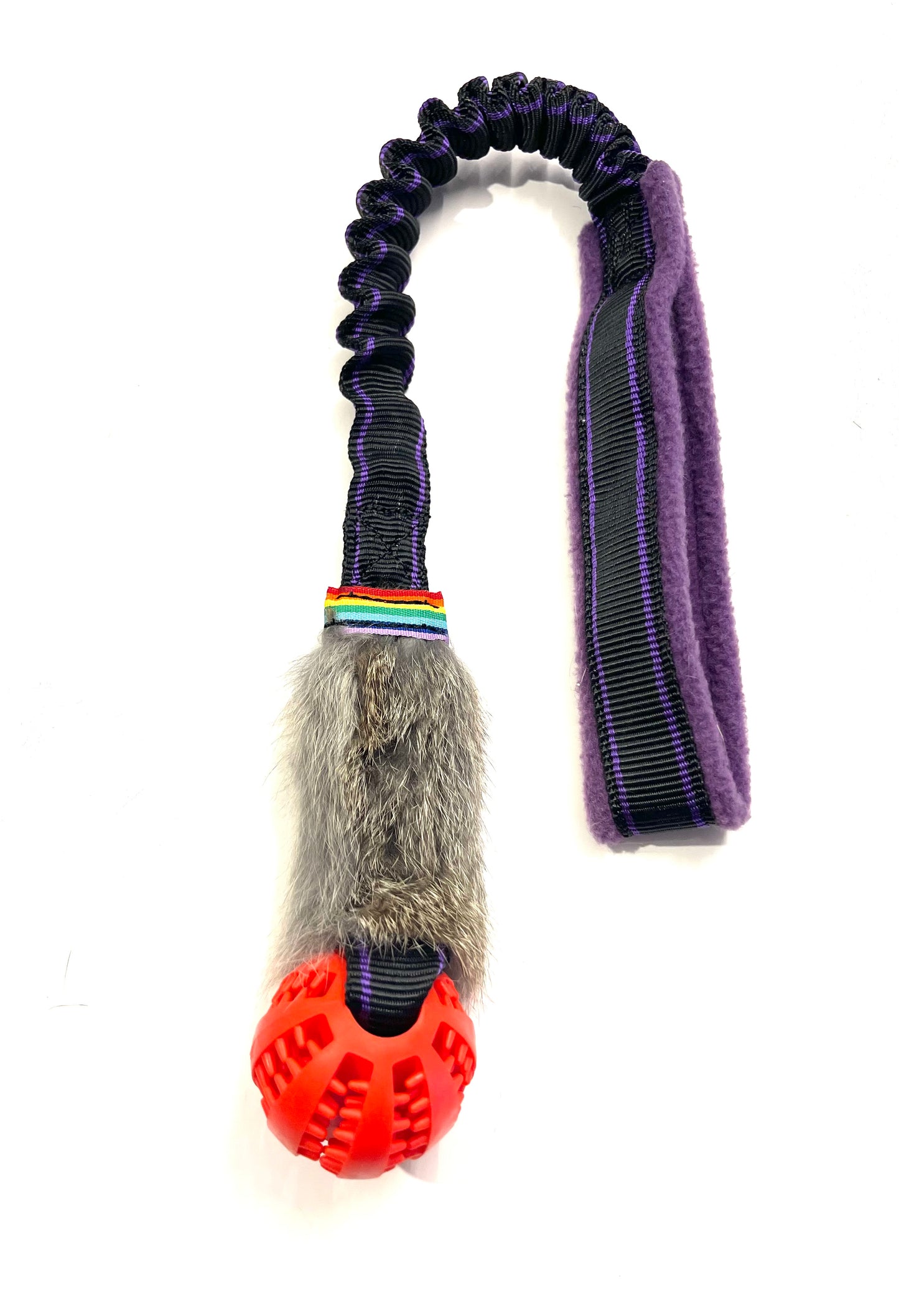 Rainbow Small Bungee Bunny & Ball