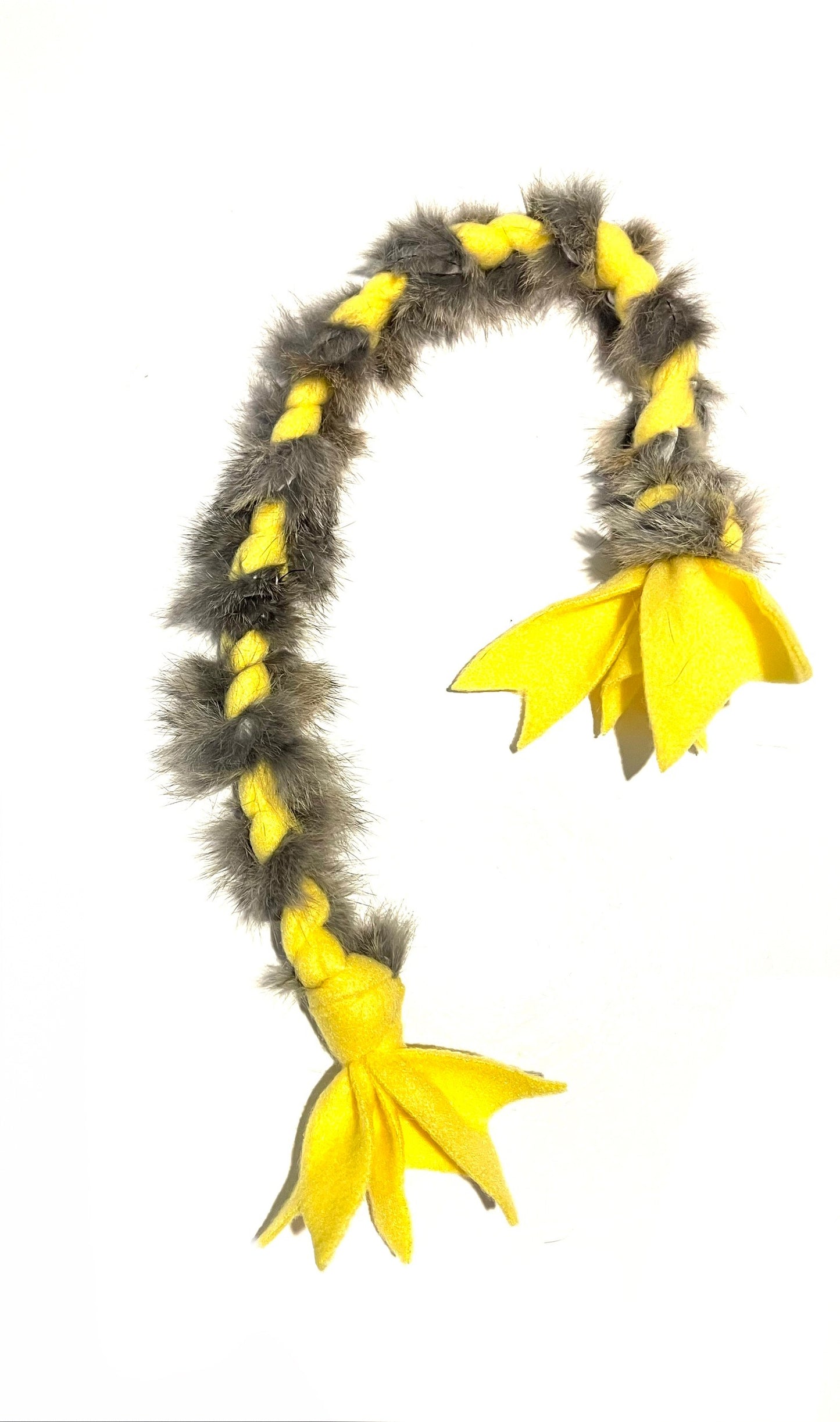 Rainbow Rabbit & Fleece Braided Tugs