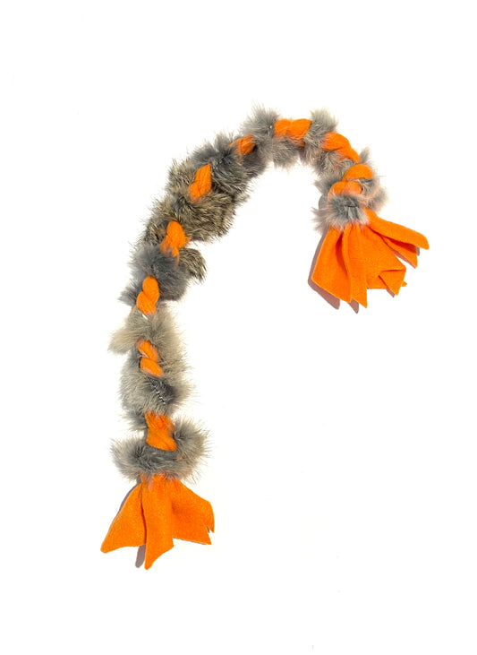 Rainbow Rabbit & Fleece Braided Tugs