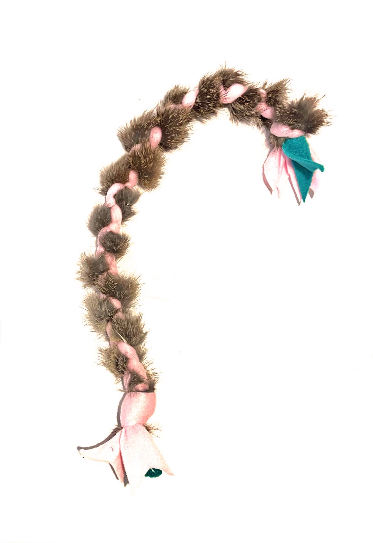 Rainbow Rabbit & Fleece Braided Tugs