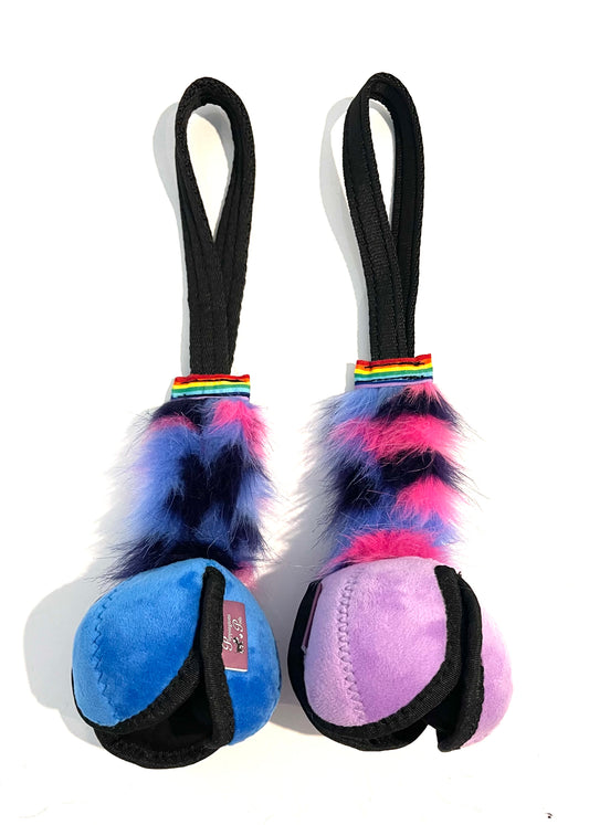 Rainbow Pocket Pod Rabbit or Fur - Standard size Pod