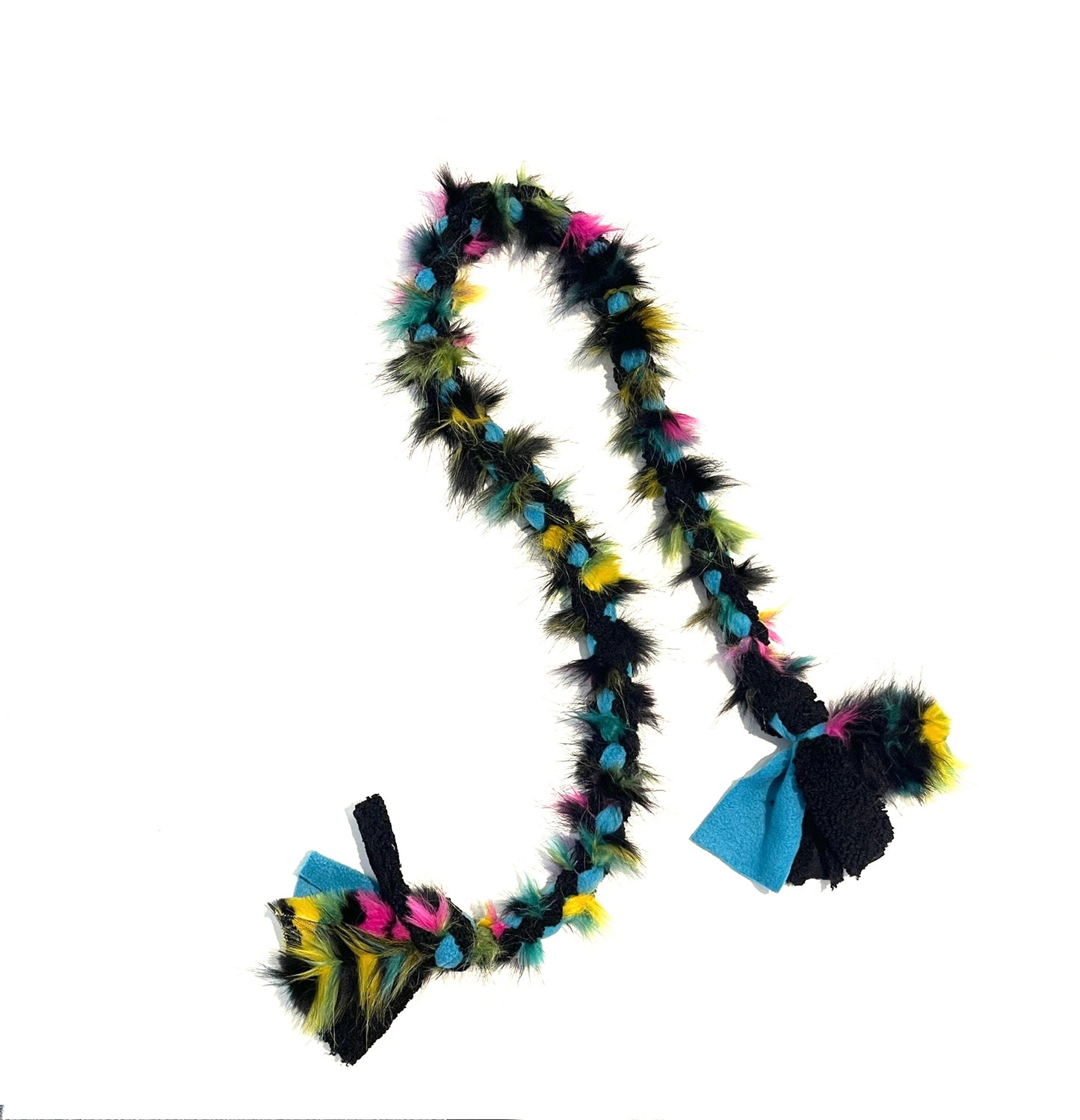 Rainbow Braided Fleecy's and Furs
