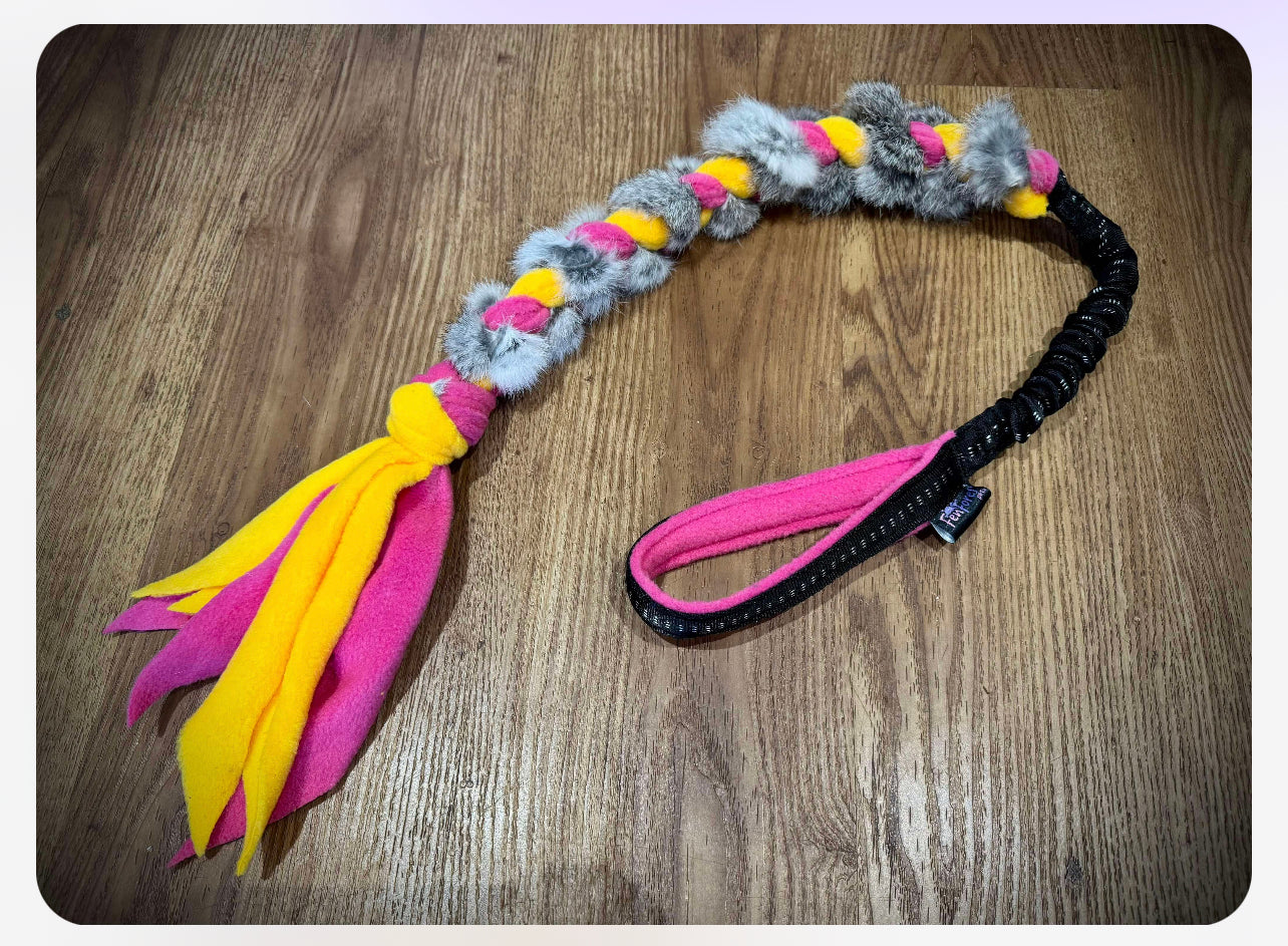 Bunny Braid Flyball Bungee