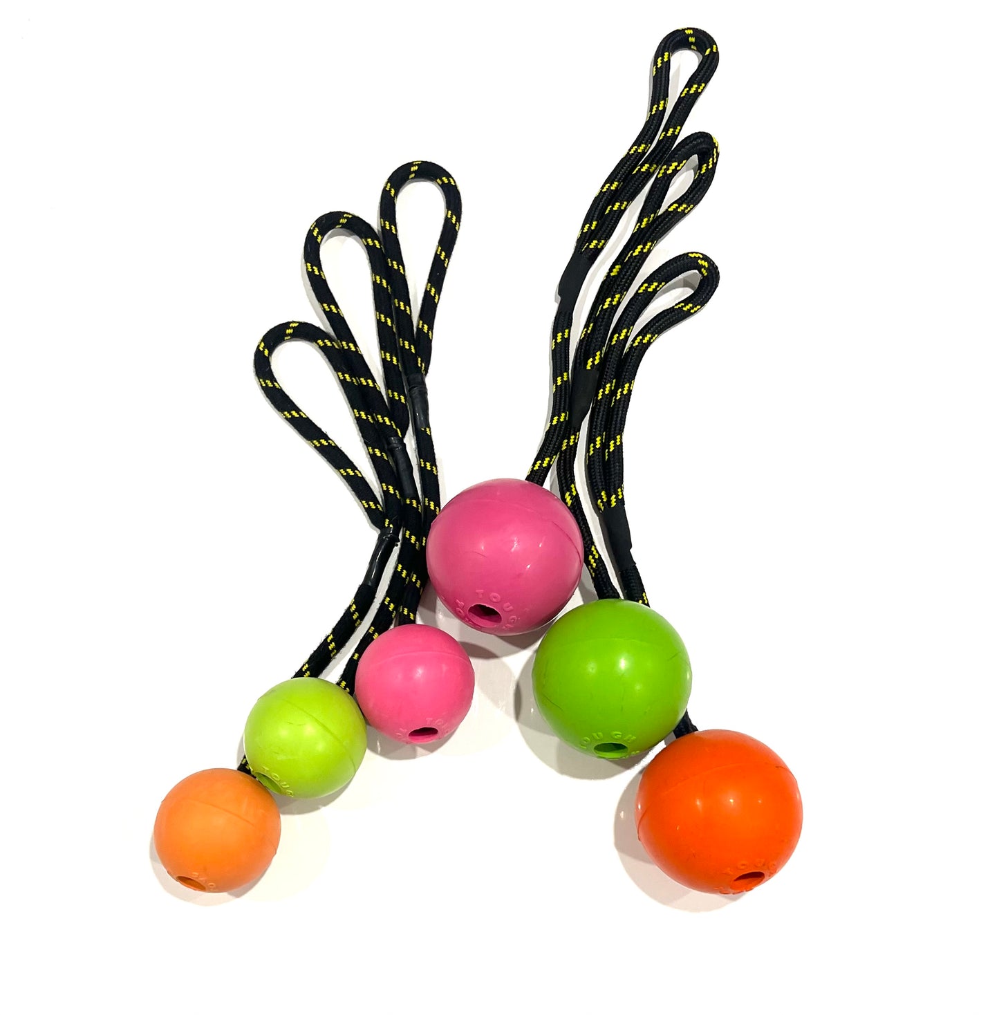 SS Rubber Balls on Rope