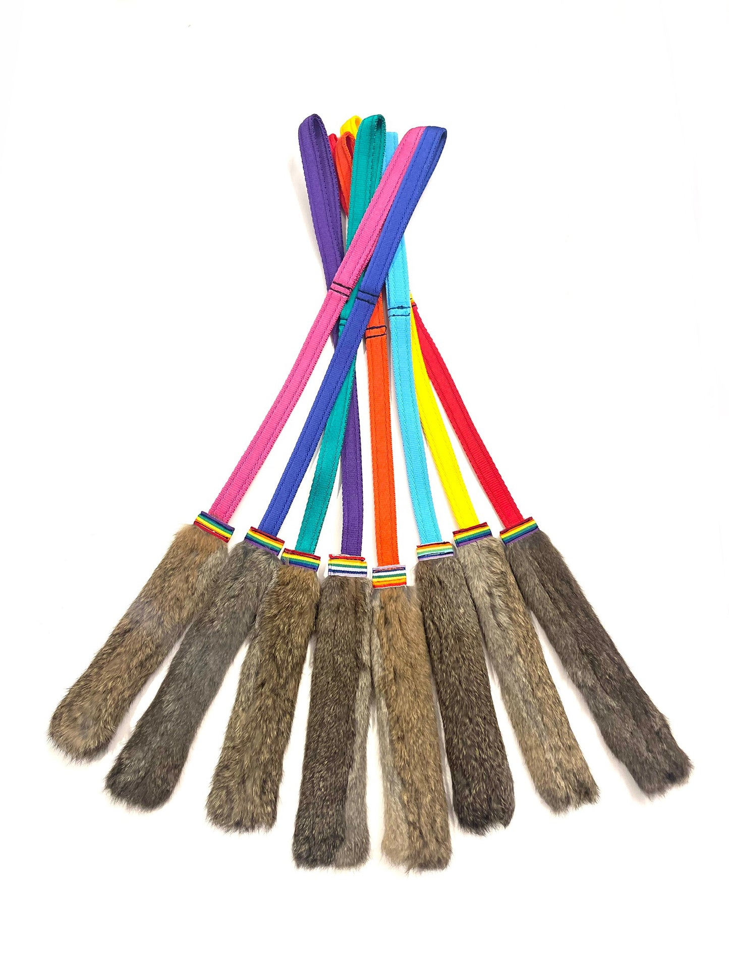 Rainbow Bunny Long Tug