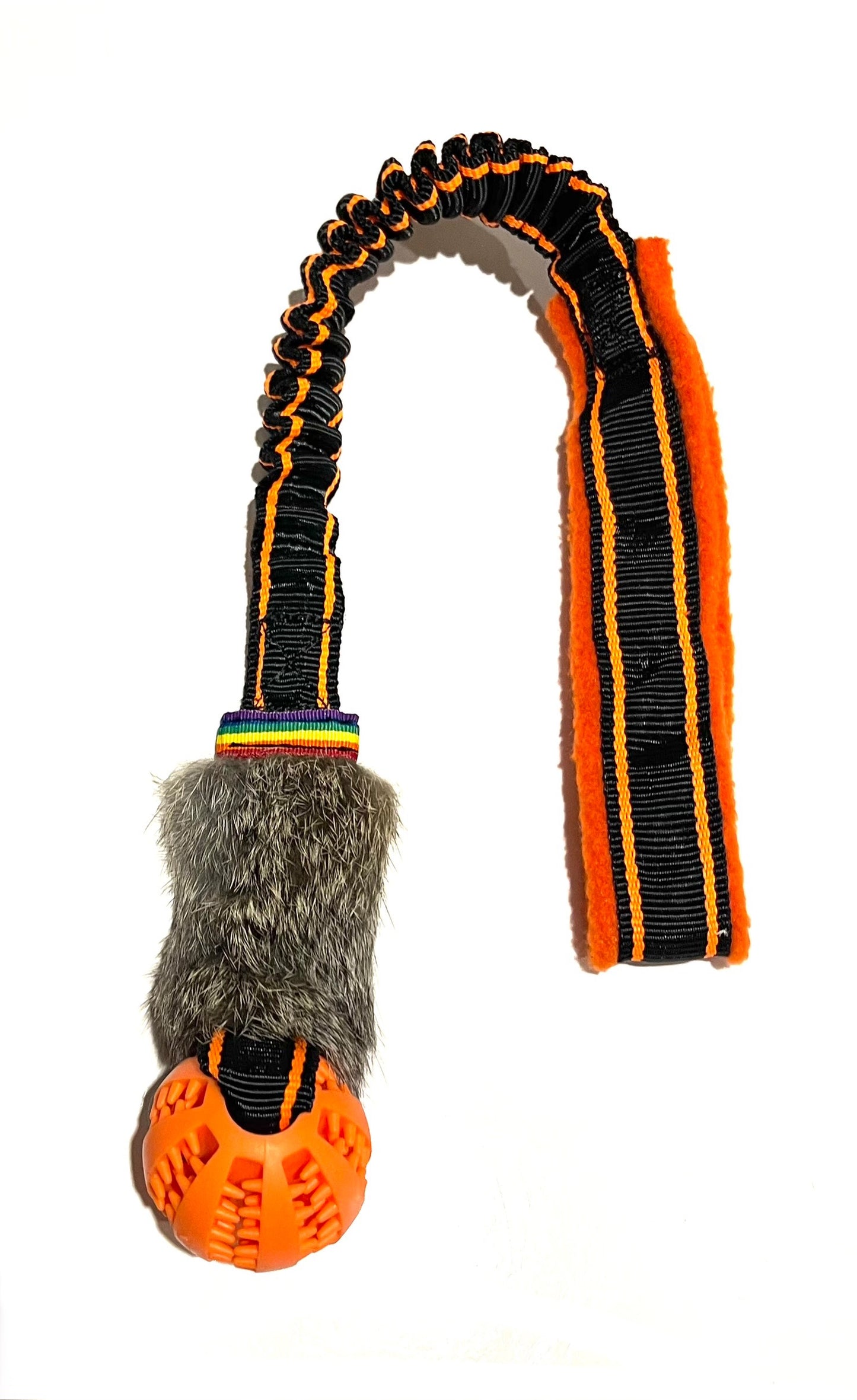 Rainbow Small Bungee Bunny & Ball