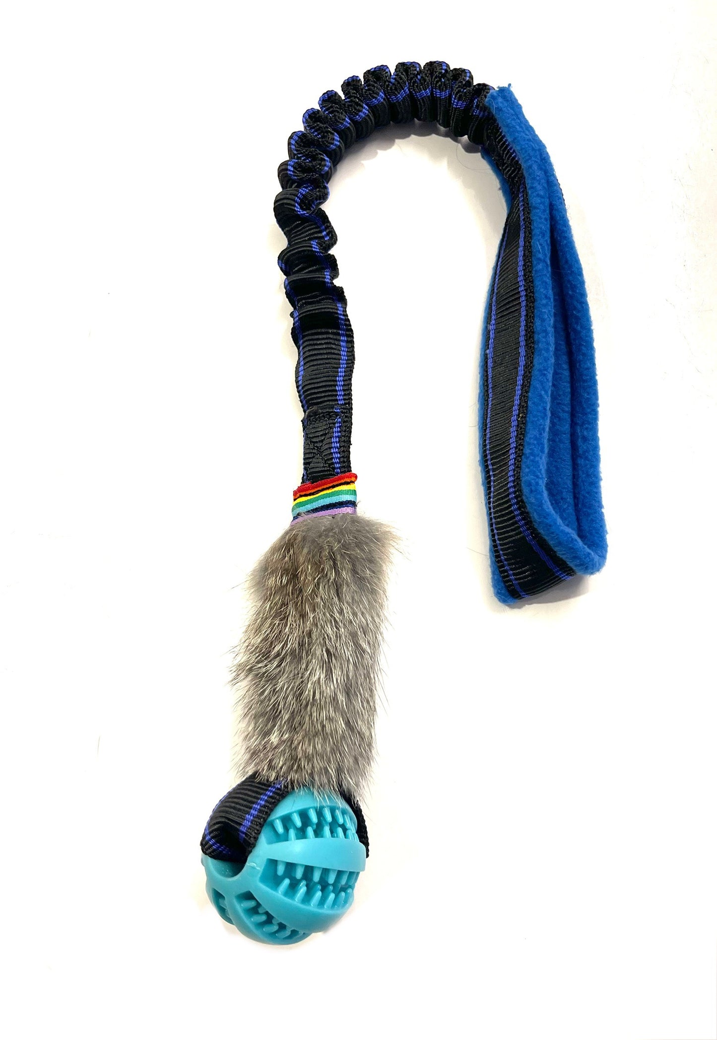 Rainbow Small Bungee Bunny & Ball